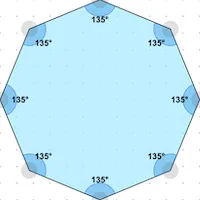 Ángulos interiores de octógono screenshot